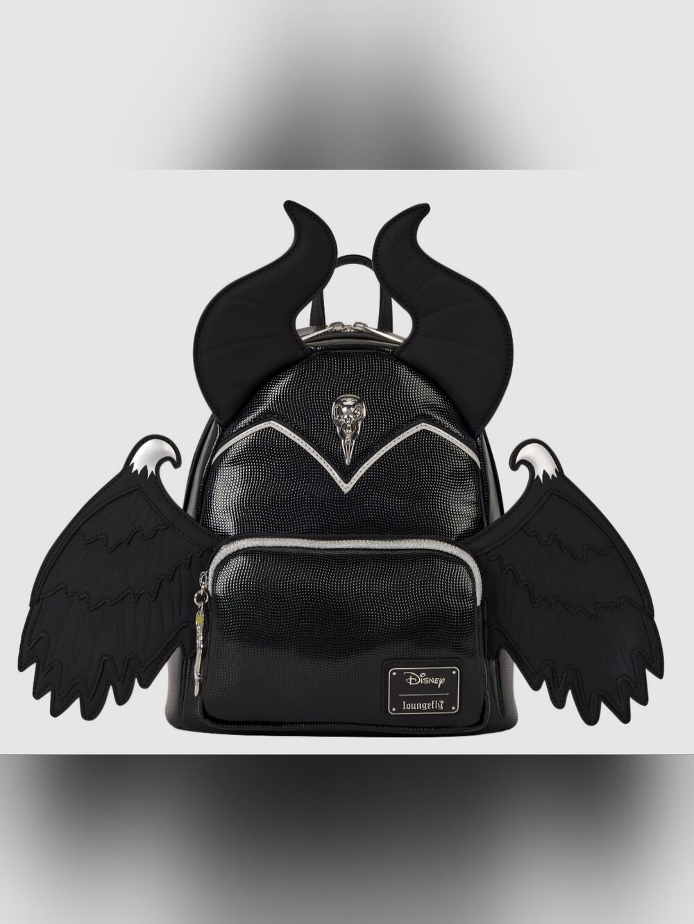 Disney Villian Loungefly Maleficent Black Mini Backpack